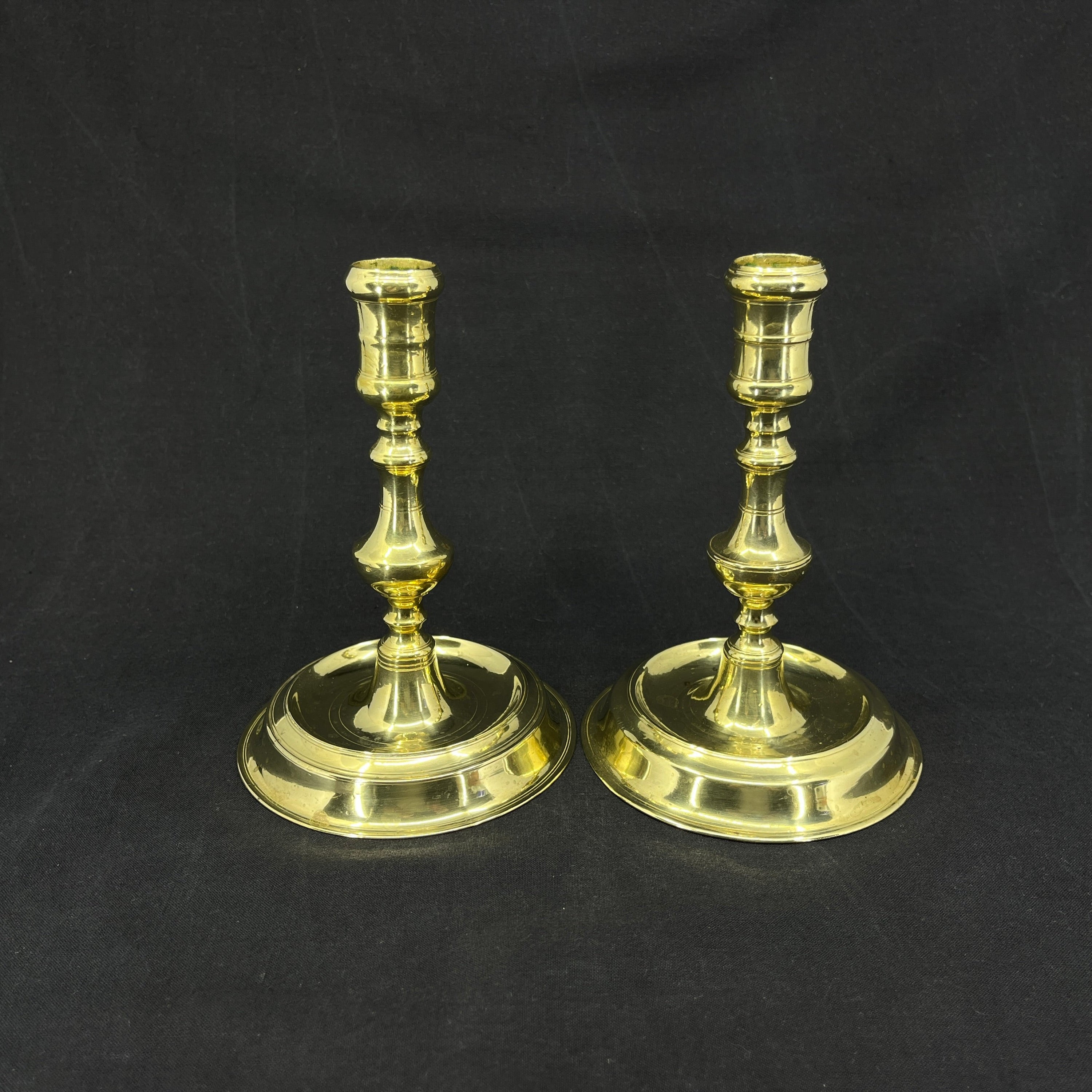 Danish Næstved candlesticks from the early 1800s