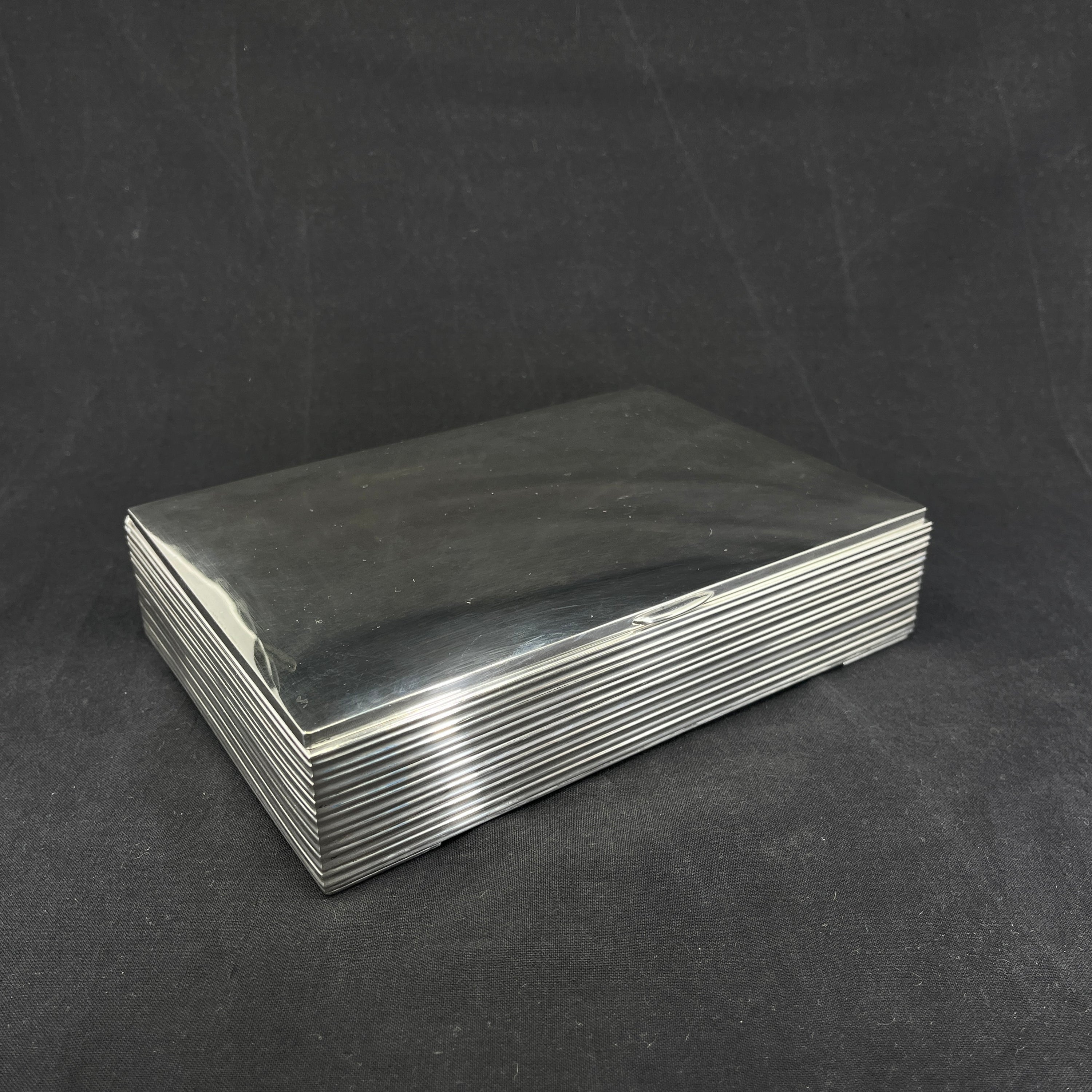 Silver box for cigars