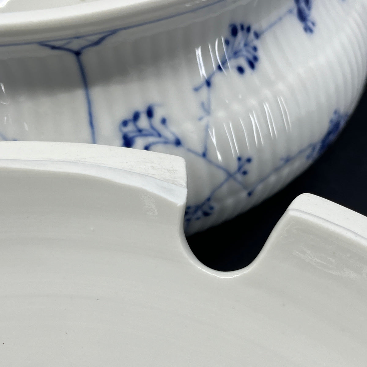 Blue painted tureen from Bing & Grondahl