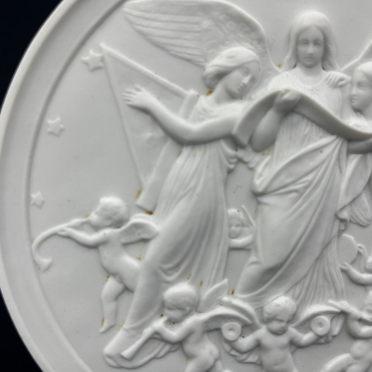 Juleglæde i Himlen af Bertel Thorvaldsen