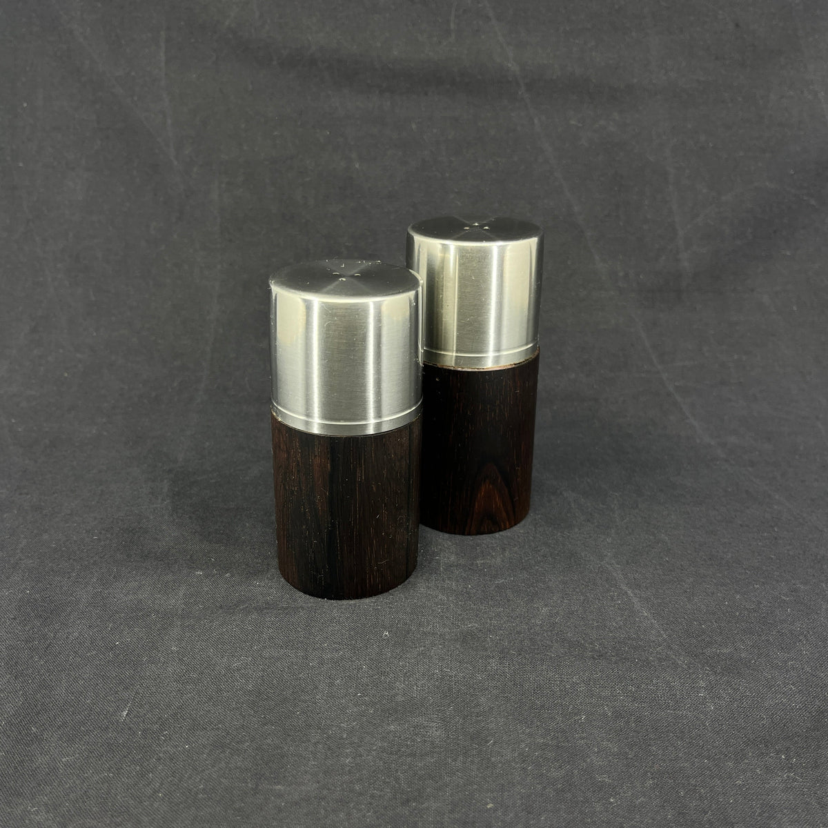 Modern salt shaker in rosewood