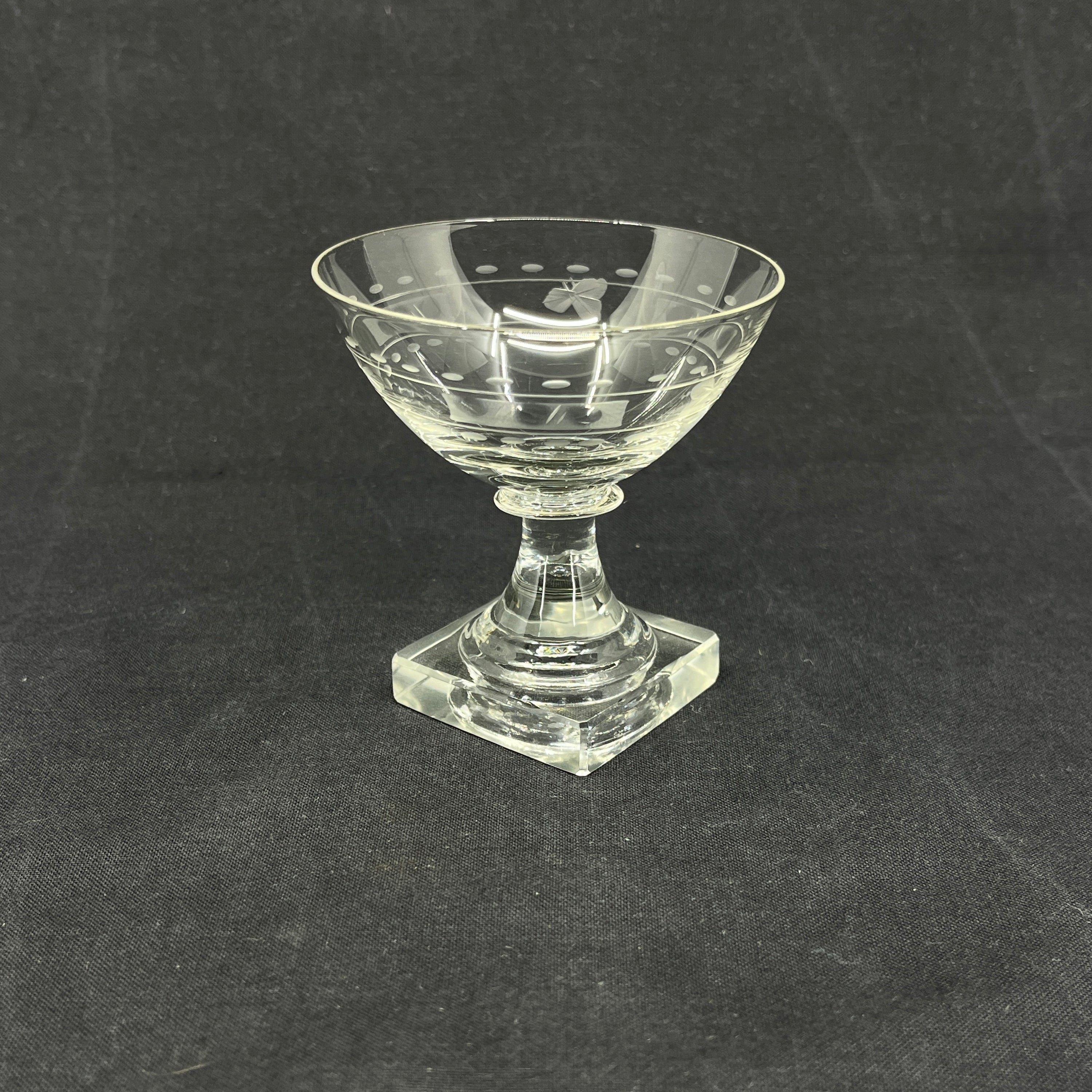 Lars liqueur bowl from Hadeland with grinding