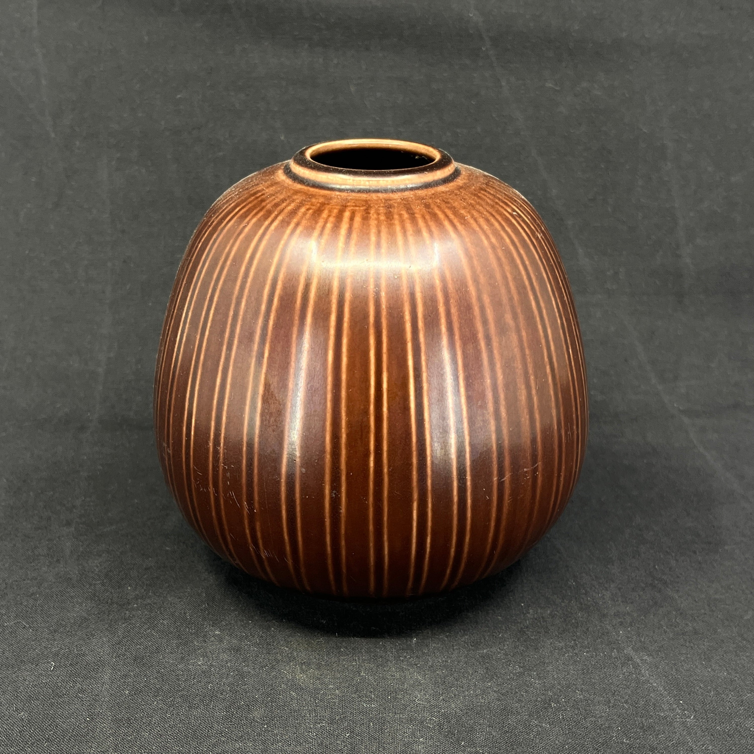 Bordeaux Marselis vase from Aluminia