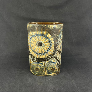 Sjælden oval Baca vase