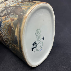 Sjælden oval Baca vase