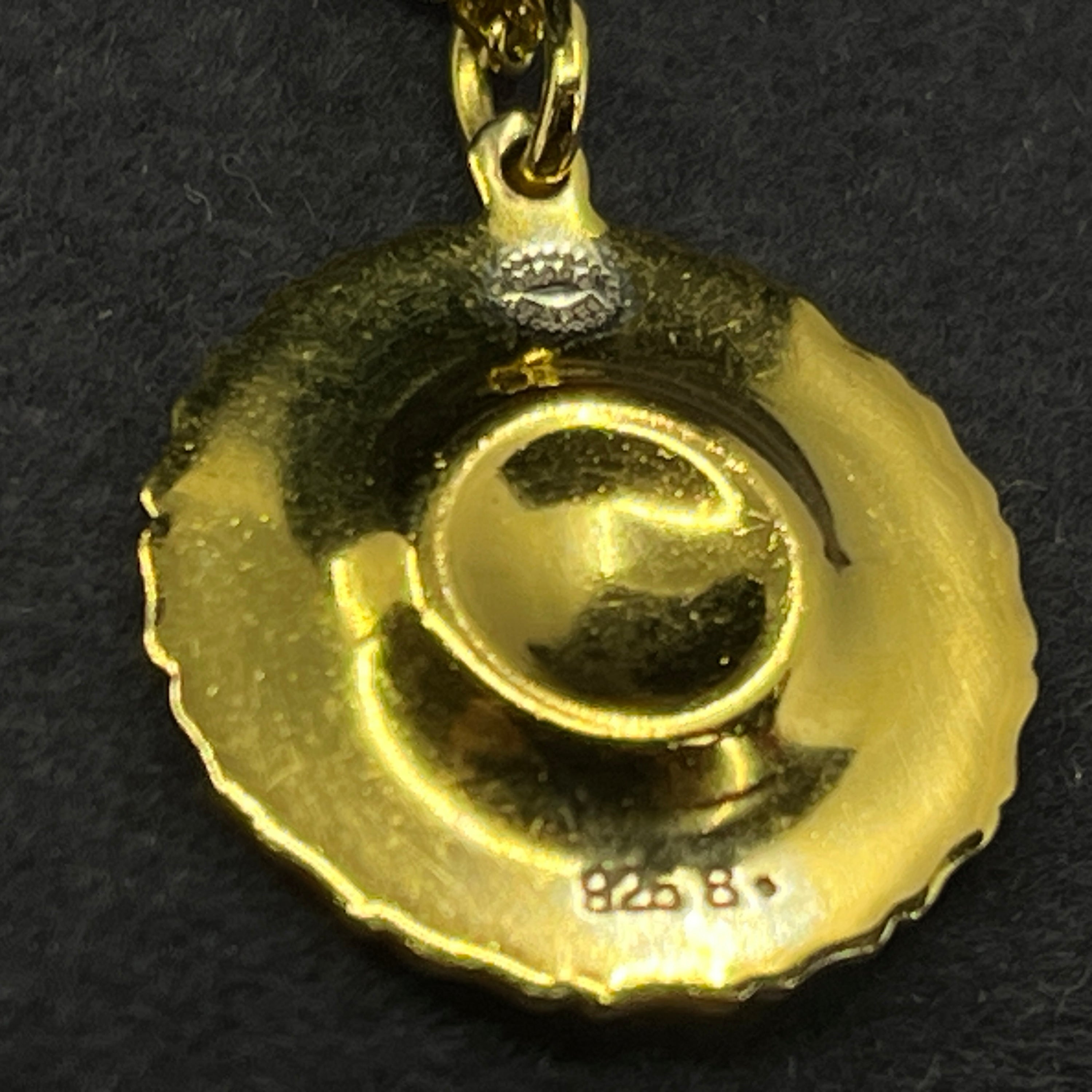 Georg Jensen Marguerite halskæde, 1,8 cm.