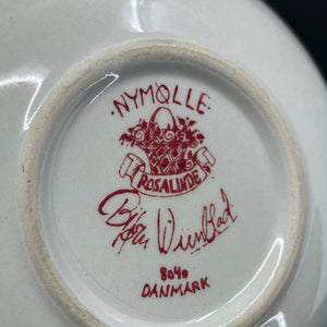 Bjørn Wiinblad dyb tallerken fra Nymølle, Rosalinde