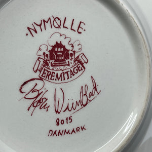 Bjørn Wiinblad kaffekop fra Nymølle, Rød Eremitage