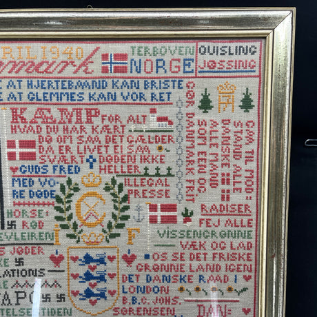 Embroidery from Clara Wæver