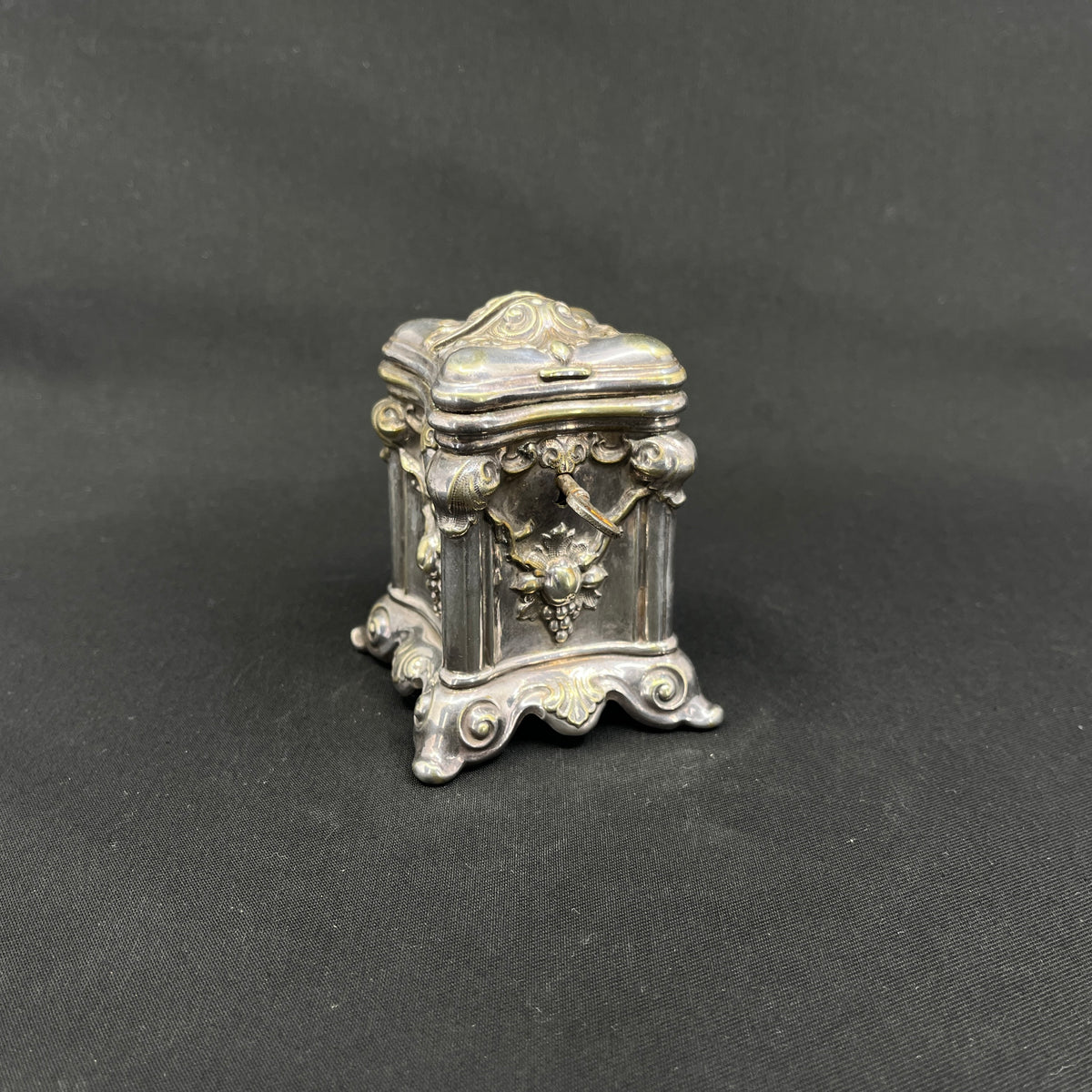 Silver-plated money box