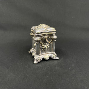 Silver-plated money box
