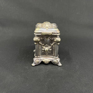 Silver-plated money box