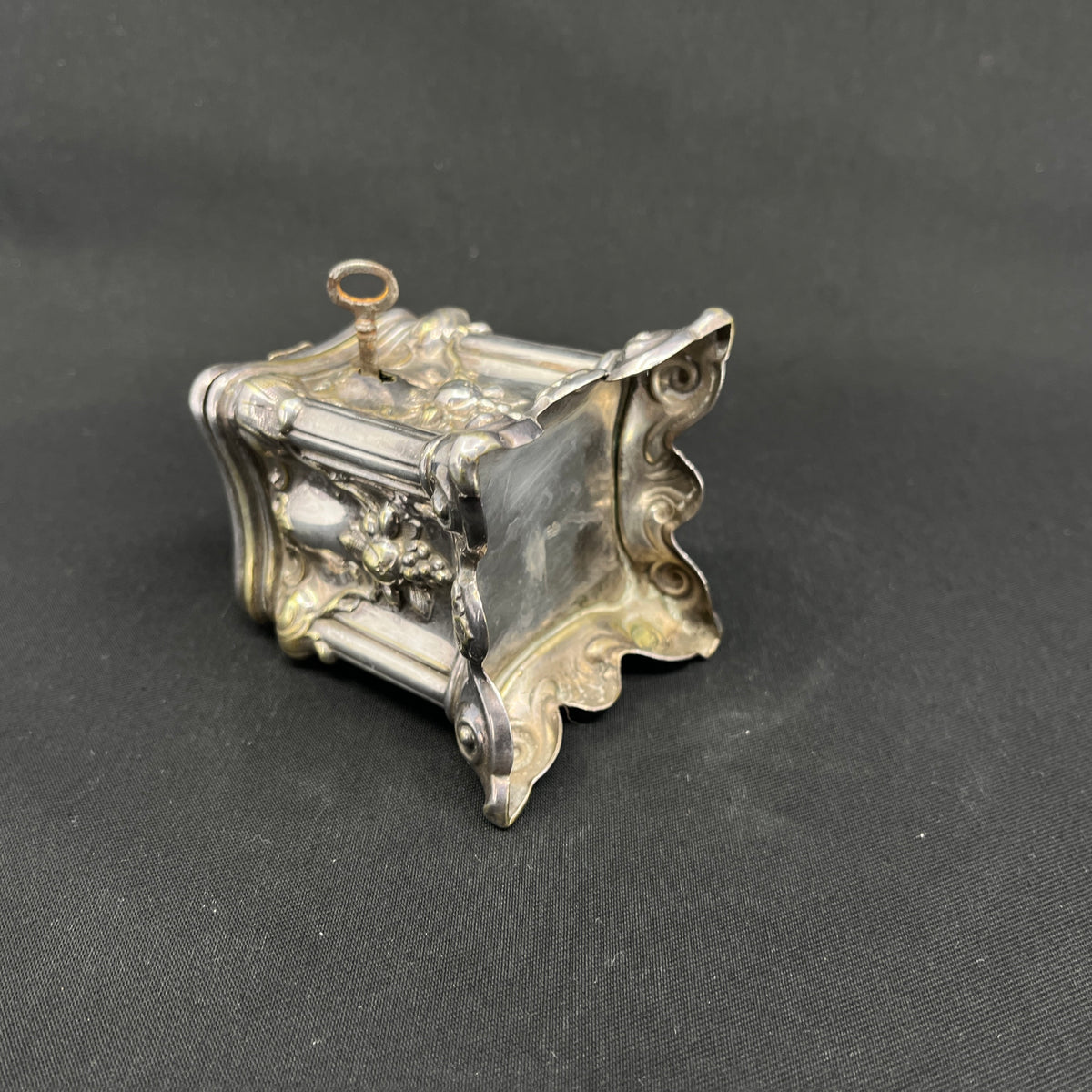 Silver-plated money box