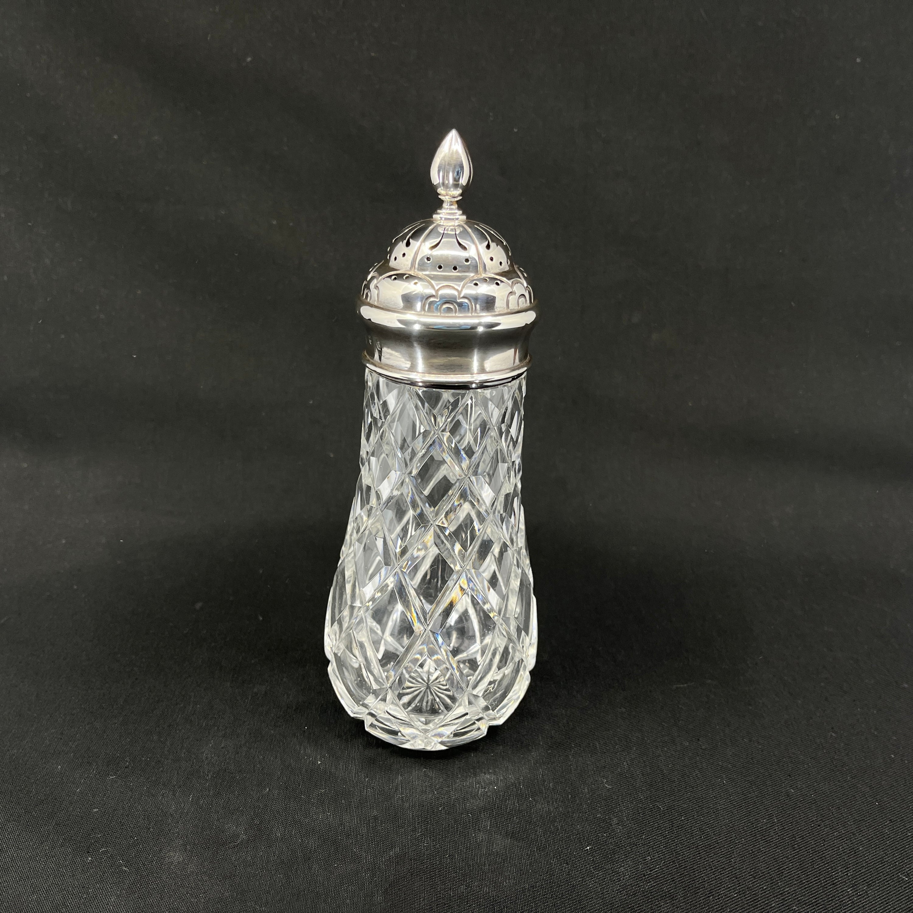 Sugar straws in silver and crystal
