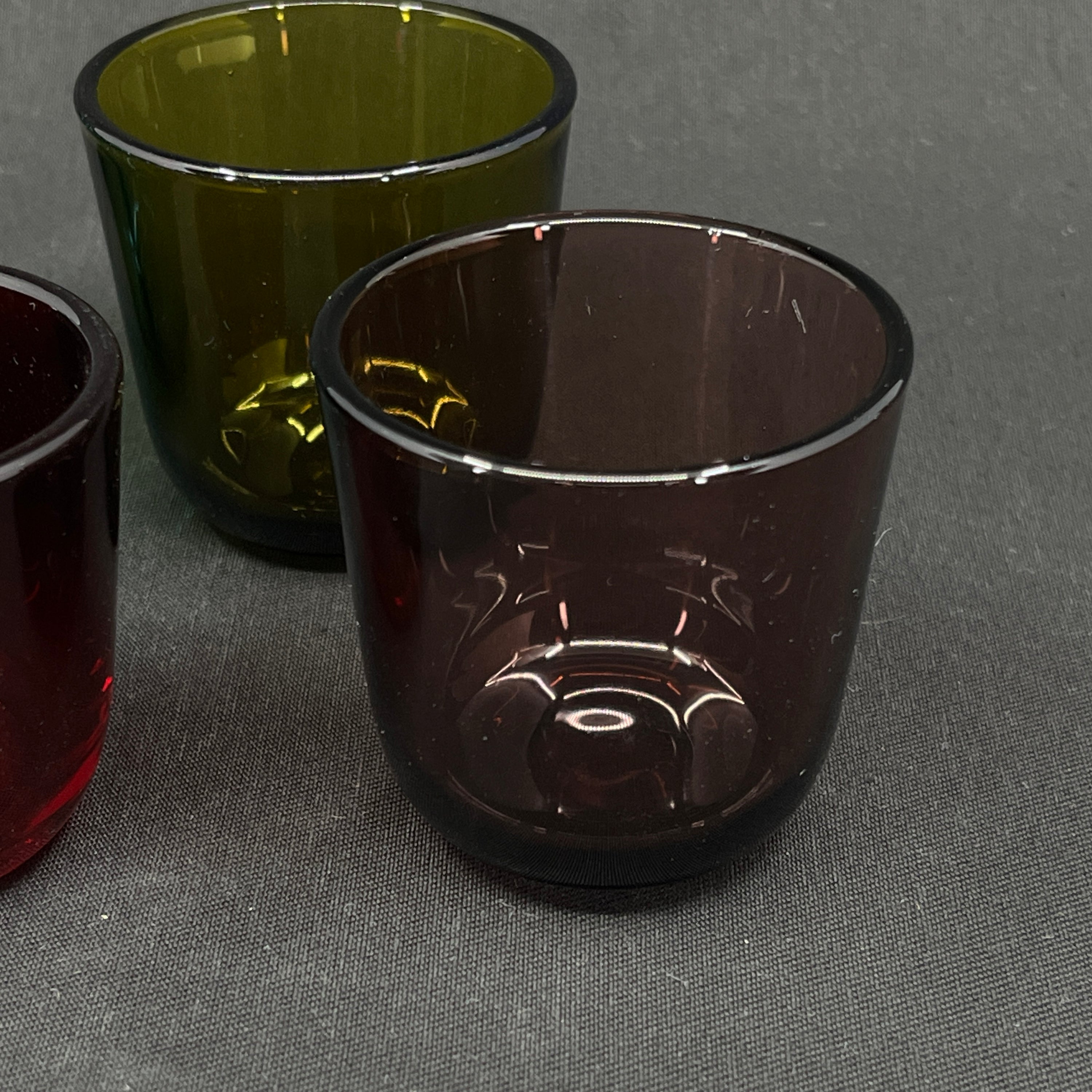 4 Facetti glasses by Kaj Franck from Nuutajärvi