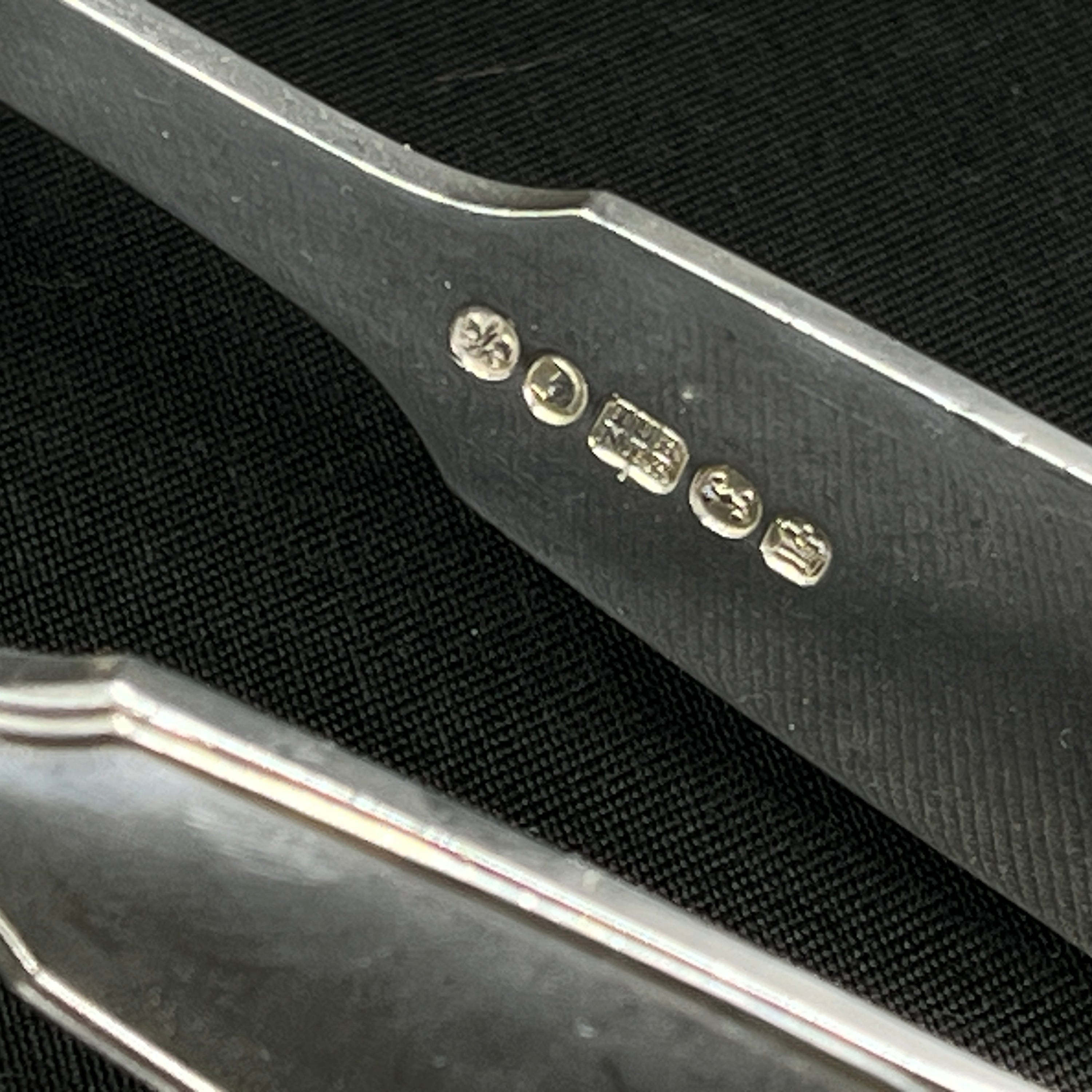 Silver plated asparagus spear