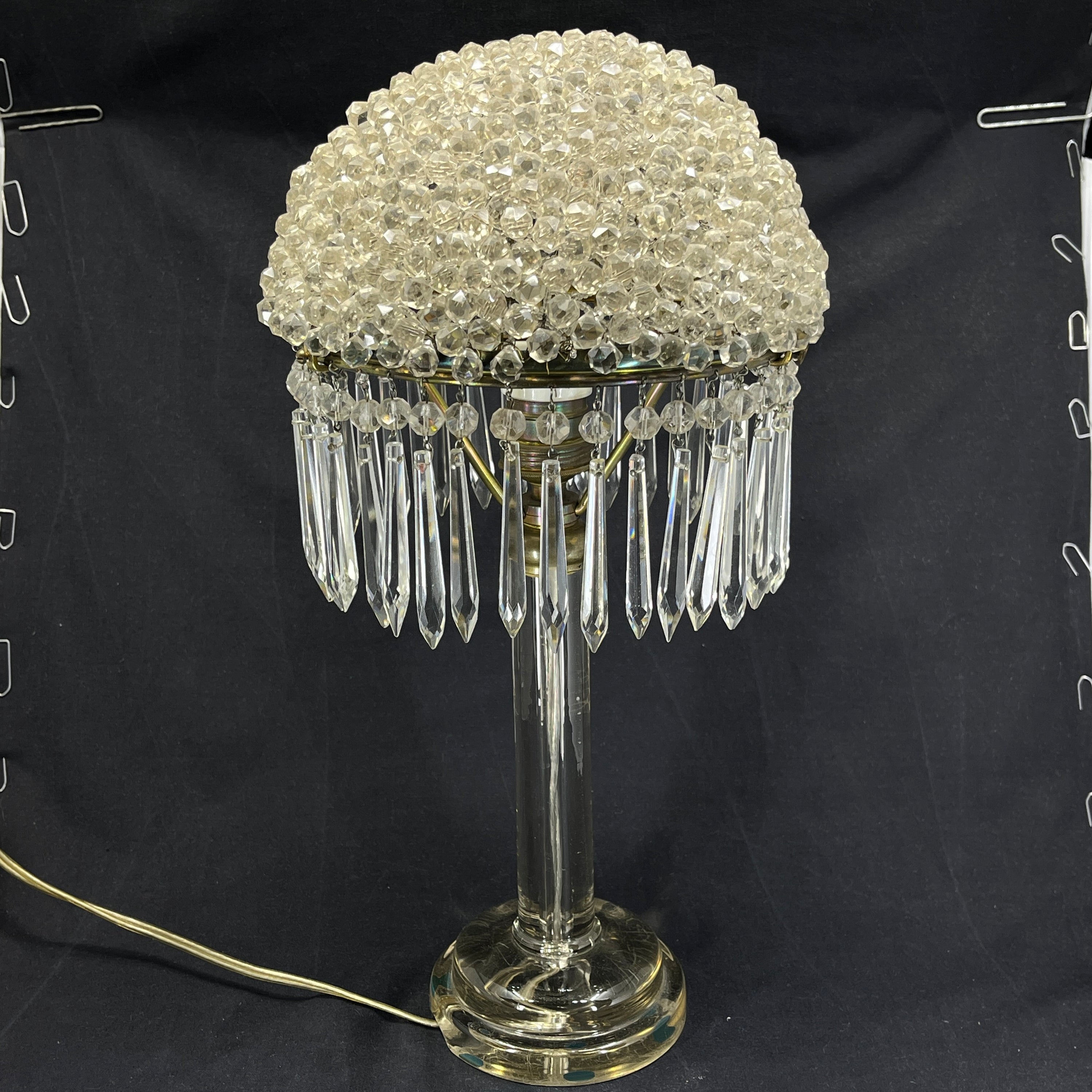 Bordlampe fra 1900 tallets begyndelse