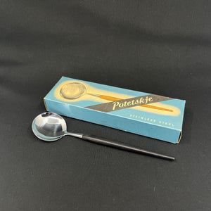 Modern Norwegian rosewood serving spoon from the 1960s