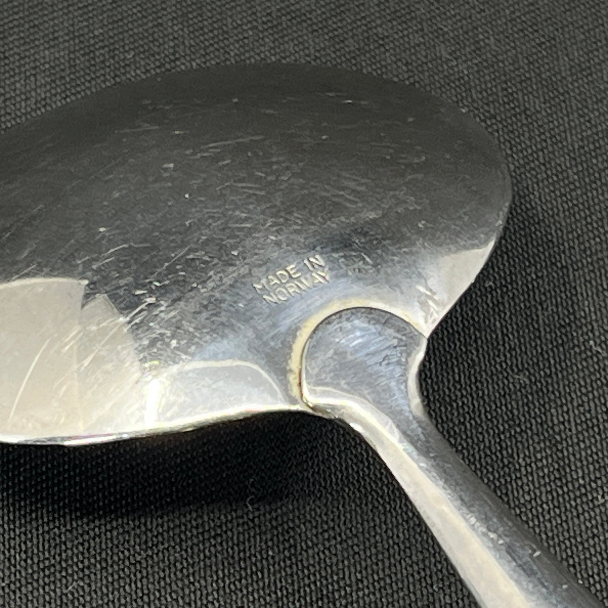 Modern Norwegian rosewood serving spoon from the 1960s