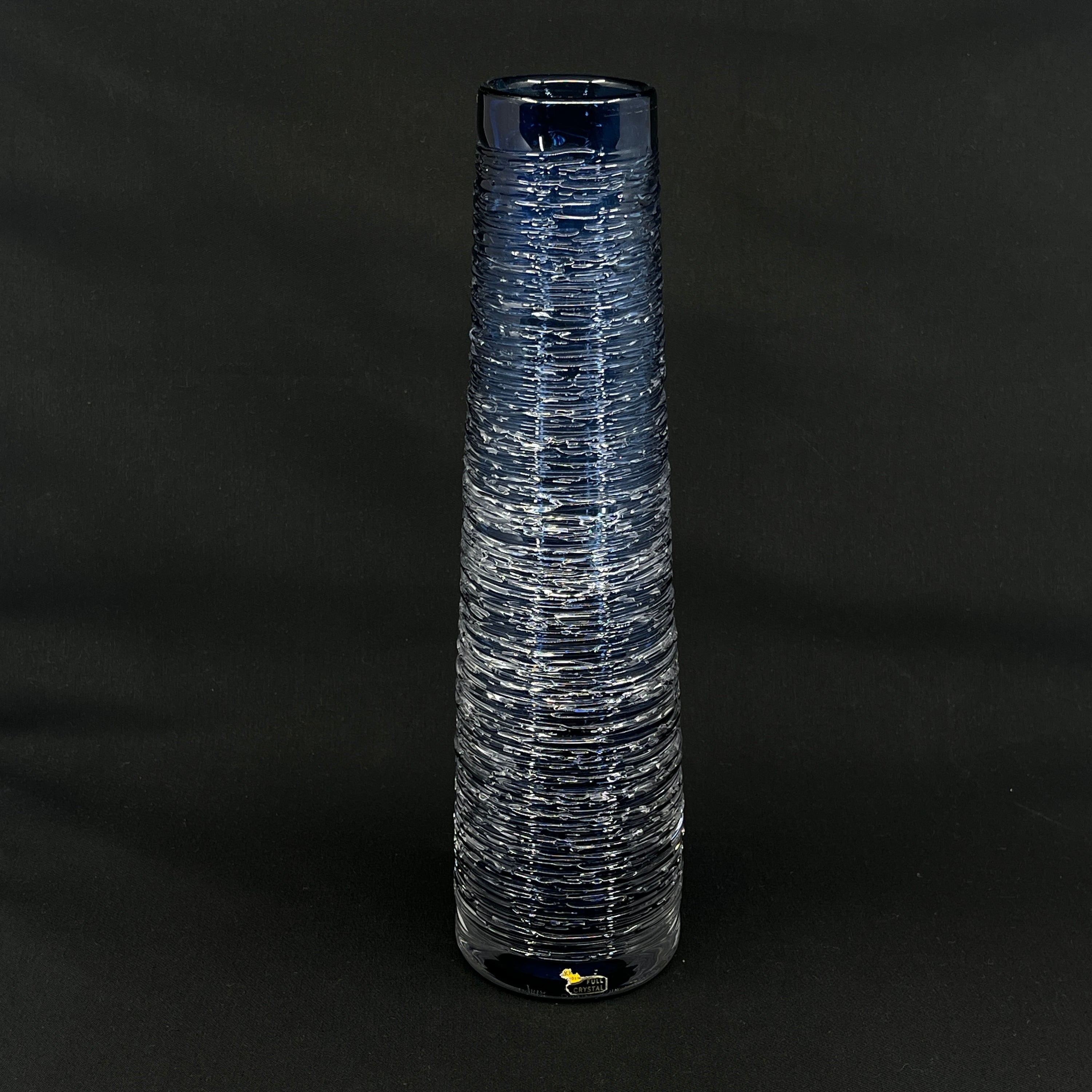 Vase by Bengt Edenfalk - Blue Spun vase