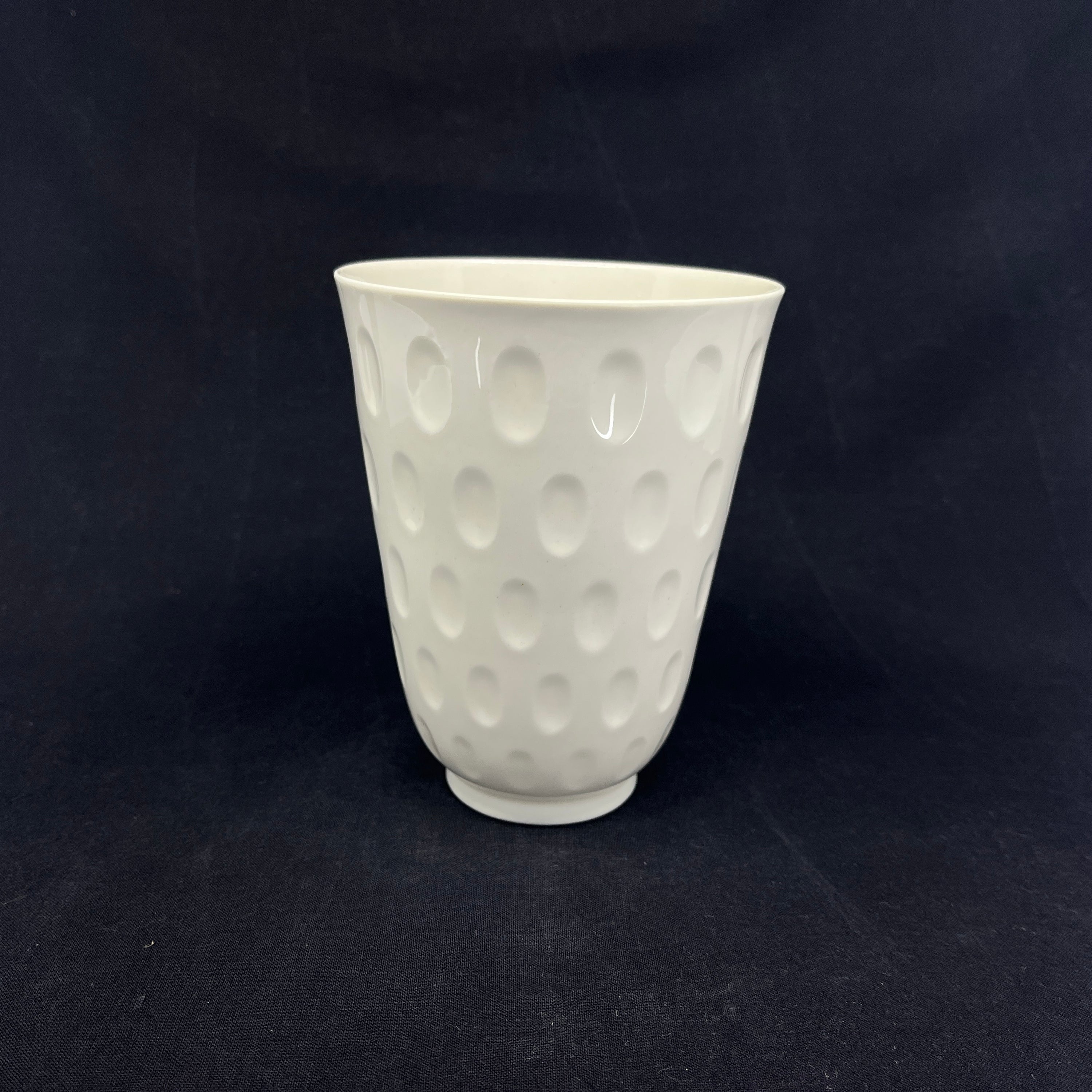 White vase by Thorkild Olsen