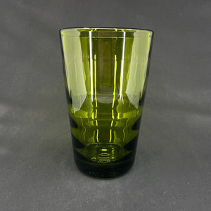 Majgrøn vase fra Holmegaard, 23 cm.