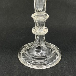 Usædvanlig krystalvase fra 1920'erne, 31 cm.