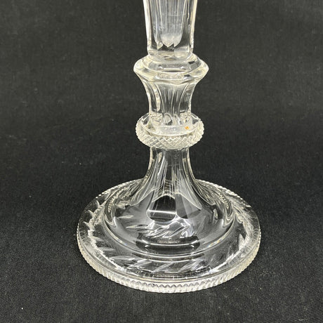 Unusual crystal vase from the 1920s, 31 cm.