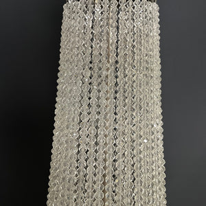 Prismekrone fra 1900 tallets begyndelse - Perler på snor