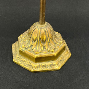 Brass flagpole, 54 cm.
