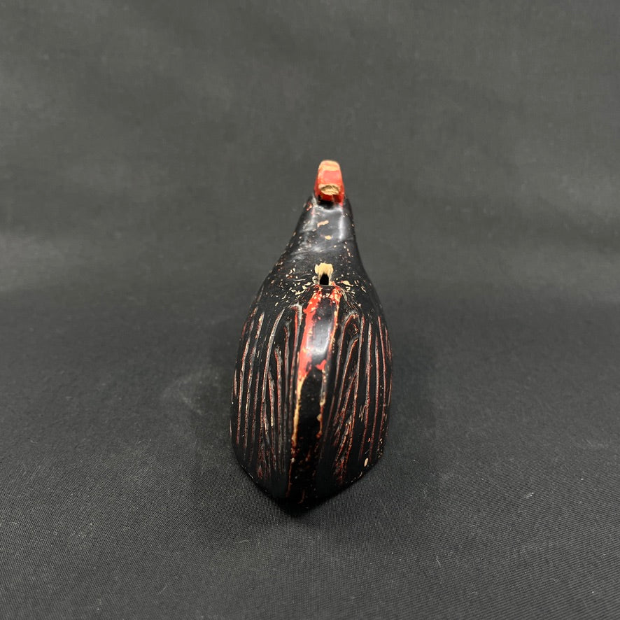Earthenware money box – Black hen
