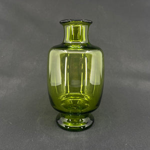 Majgrøn vase fra Holmegaard, 21 cm.