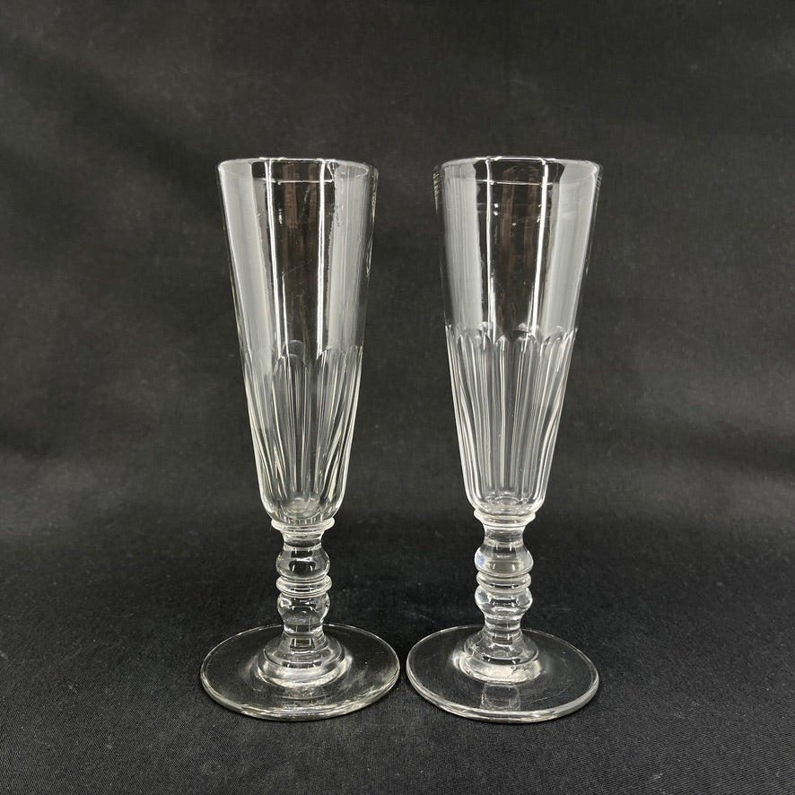 Et par Toupie champagnefløjter, 17,5 cm.