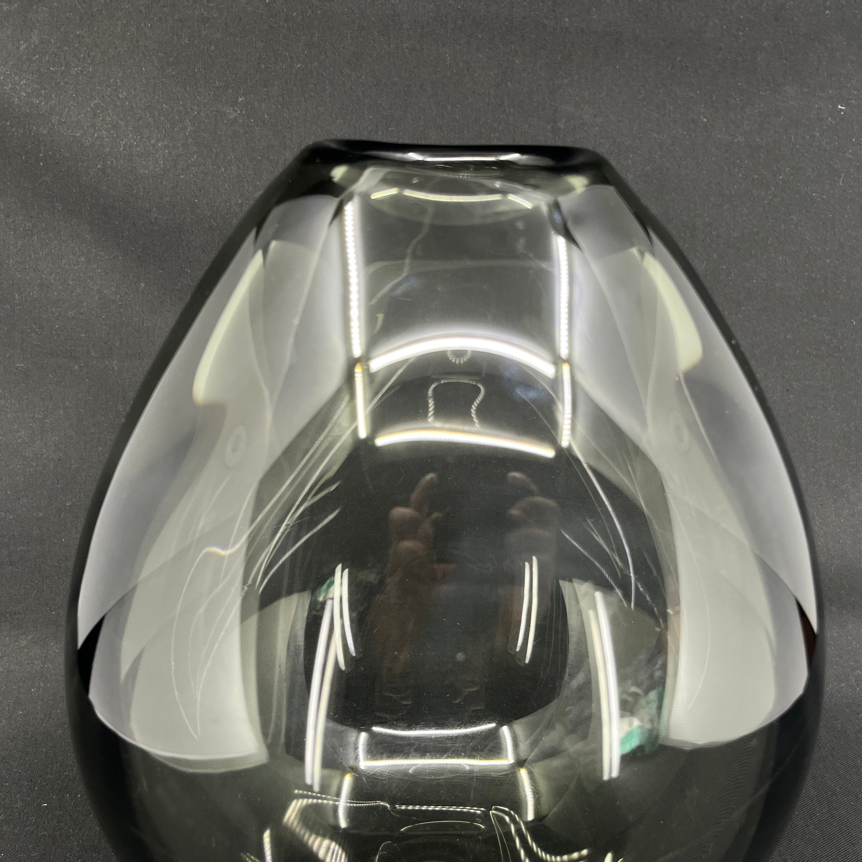 Smoke dråbevase af Per Lütken, 26 cm.