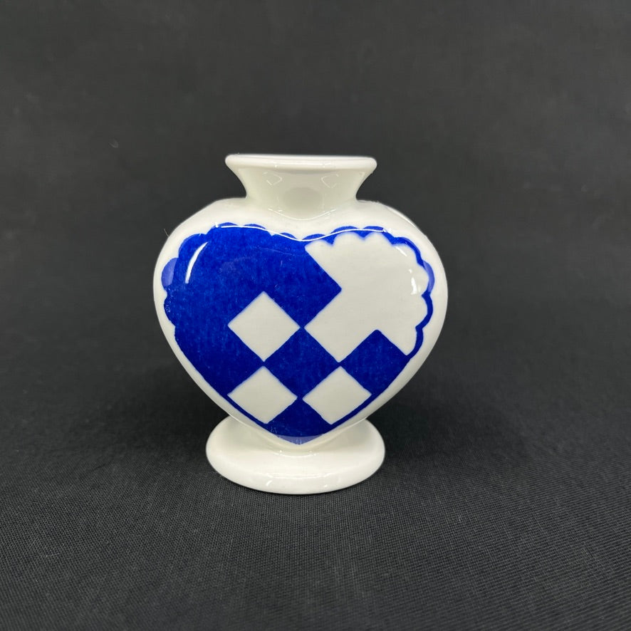Blue Christmas heart from Royal Copenhagen