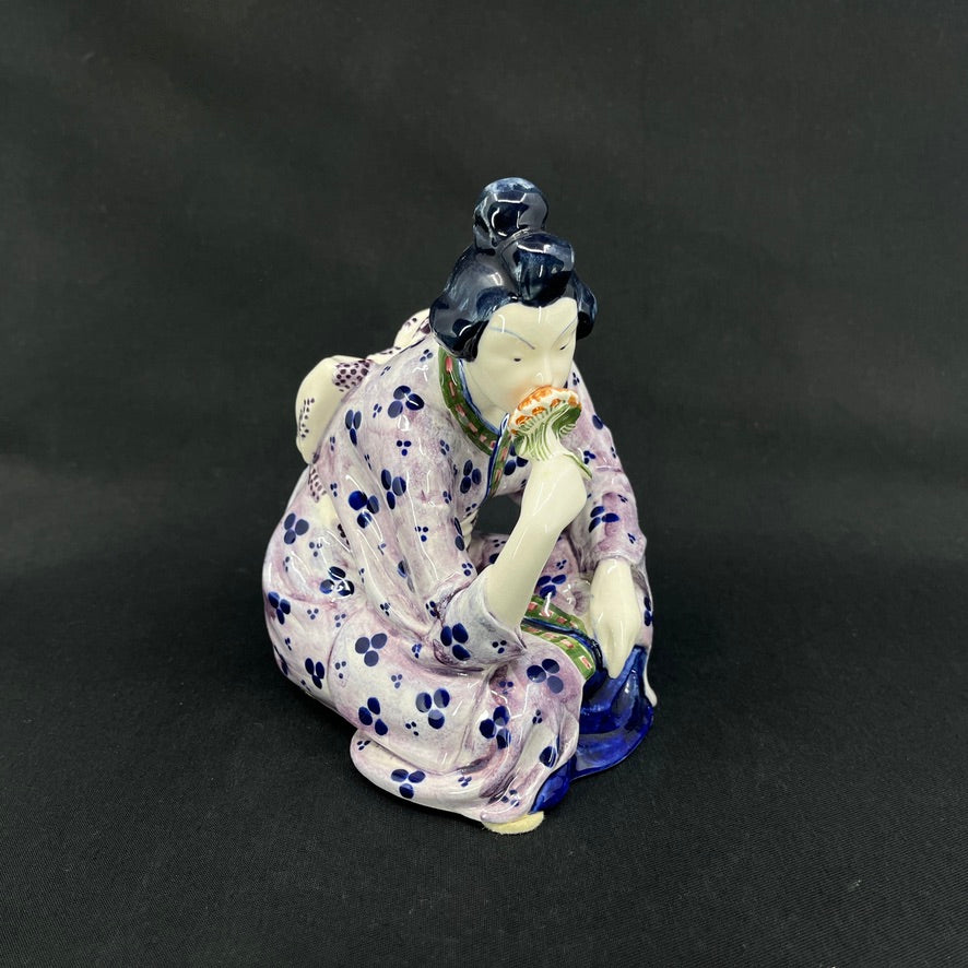 Rare Aluminia figure - yellow Little Brother