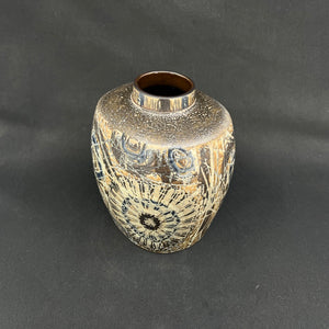 Large baca vase from Royal Copenhagen, 18 cm.
