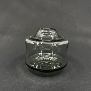 Rare Smoke Holmegaard vase - Pulley