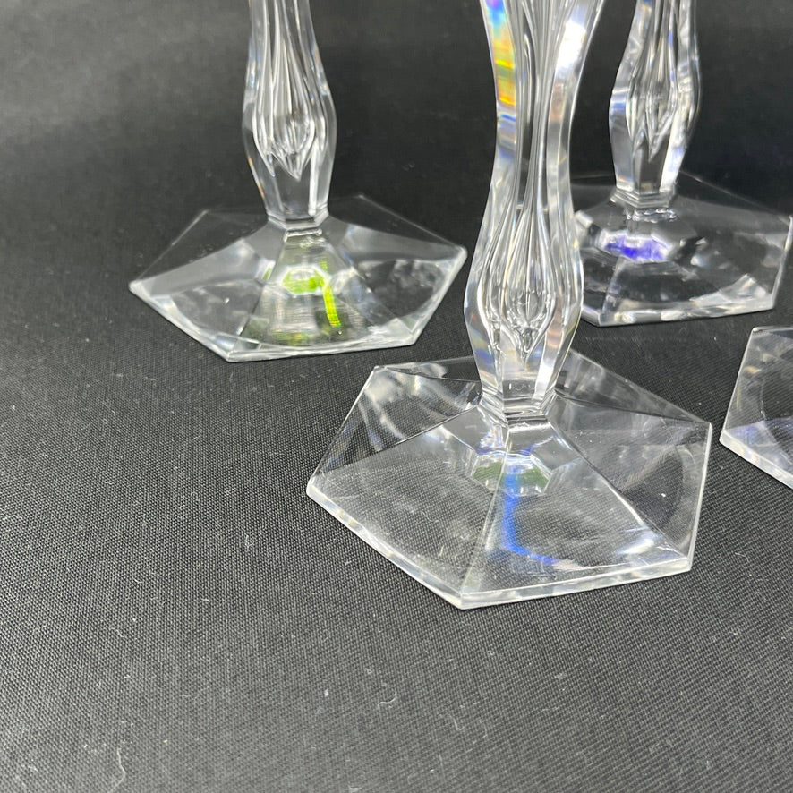 8 rare Lalaing hock glasses