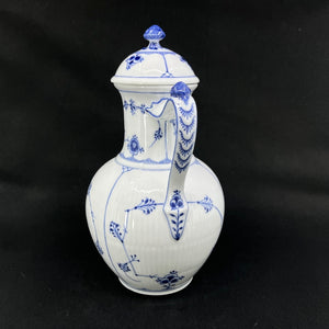 Musselmalet Riflet kaffekande, 1898-1923