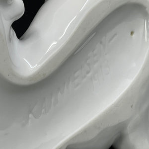 Woman with Child by Kai Nielsen for Bing & Grøndahl – white figurine