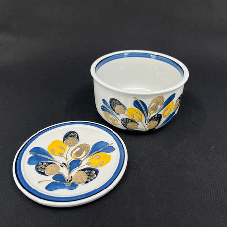 Blue Siena sugar bowl from Royal Copenhagen
