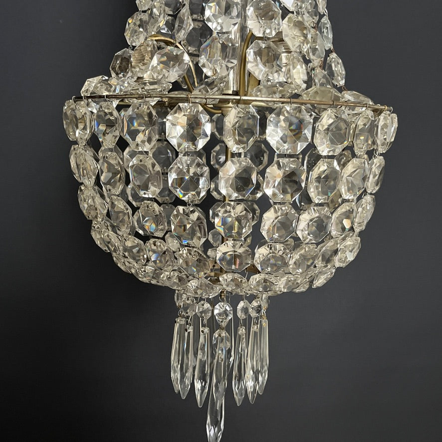 Elegant lysekrone fra 1910'erne