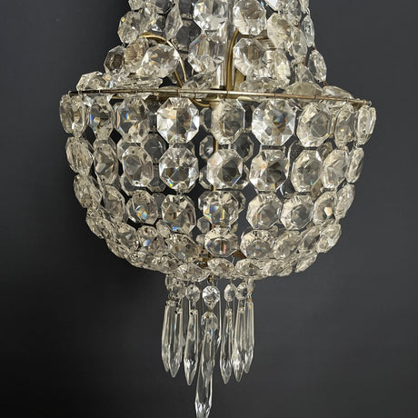 Elegant lysekrone fra 1910'erne
