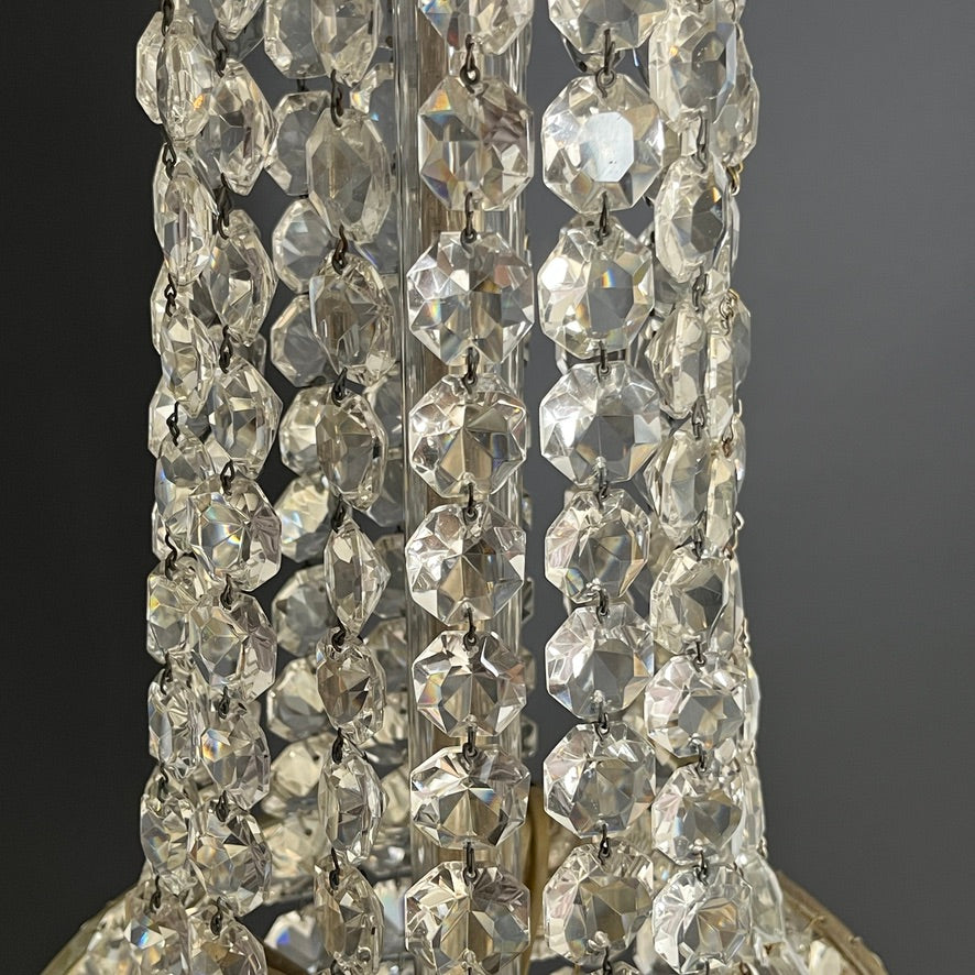 Elegant lysekrone fra 1910'erne