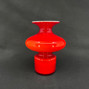 Rød Carnaby vase - orangerød