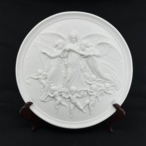 Juleglæde i Himlen af Bertel Thorvaldsen, 32,5 cm.