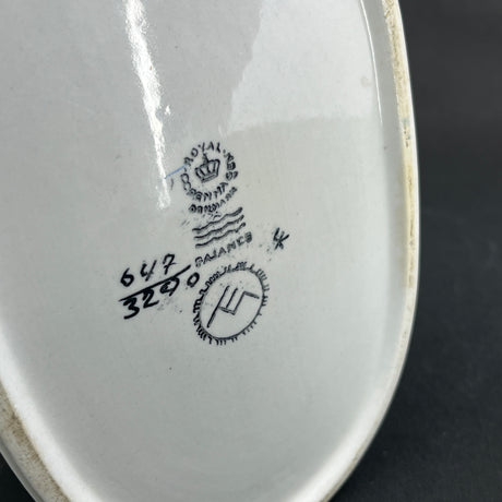 Sjælden STOR oval Baca vase, 647/3270