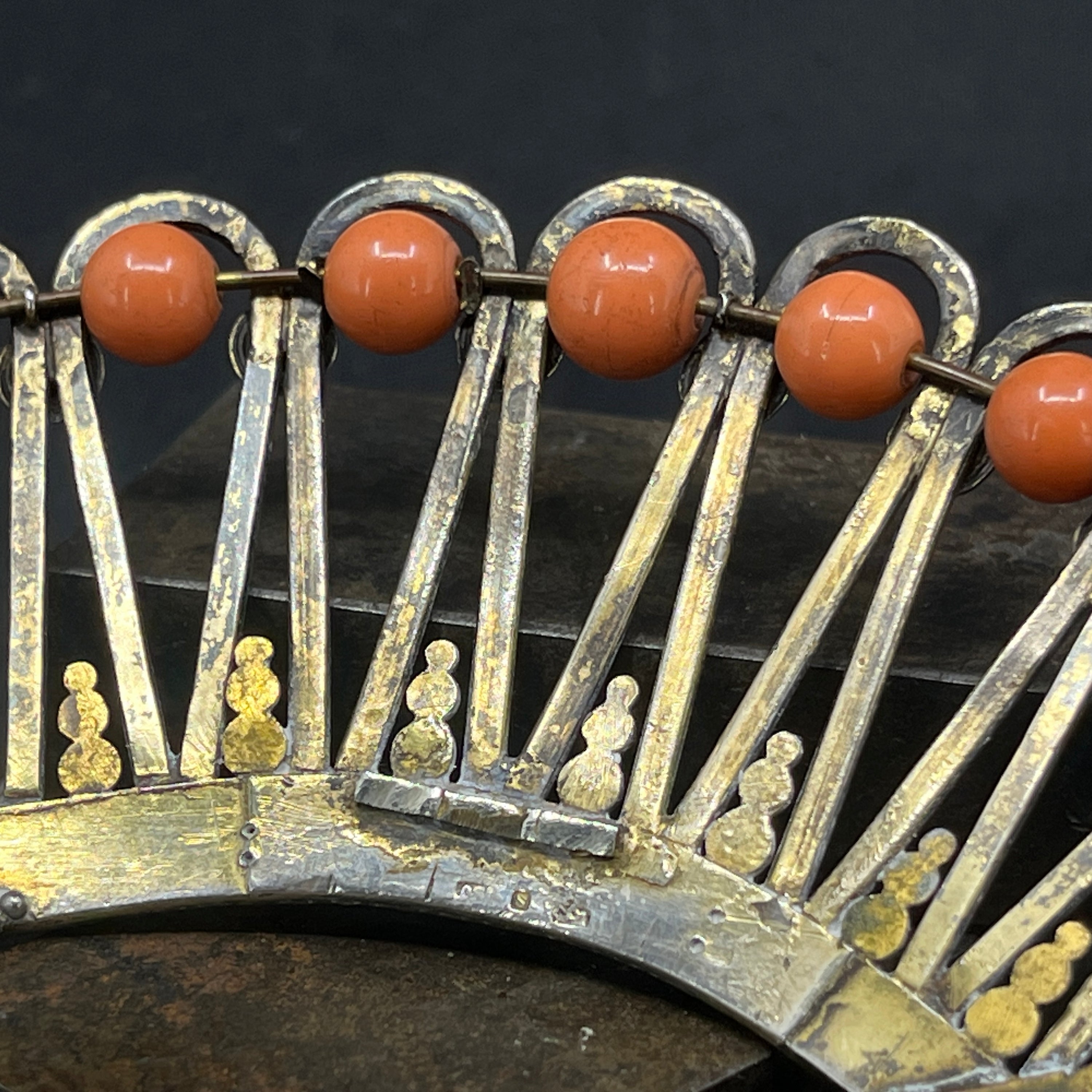 Svensk brudekrone - tiara i sølv