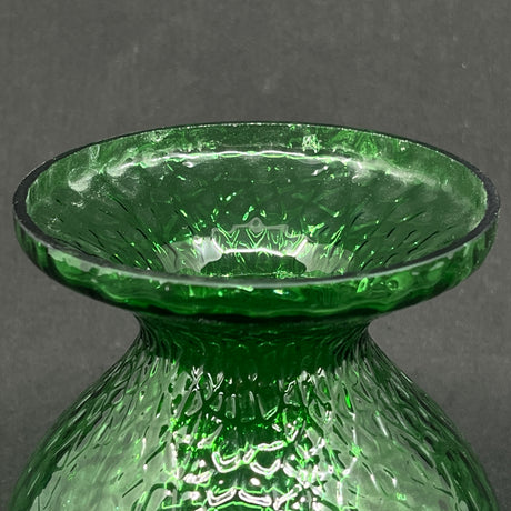 Grass green hyacinth glass from Fyens Glasværk